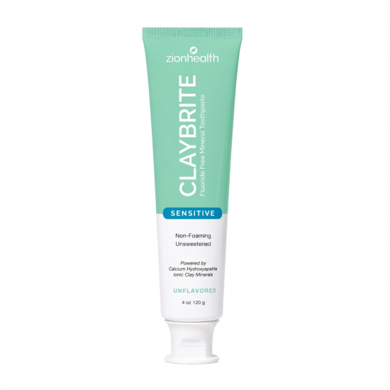 ClayBrite Sensitive Toothpaste, Maximum Relief Toothpaste - 4oz